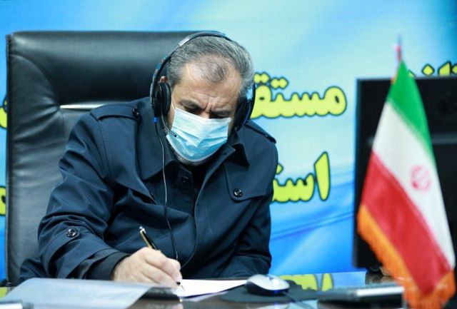 پاسخگویی استاندار قزوین به درخواست‌های مردمی از طریق سامد